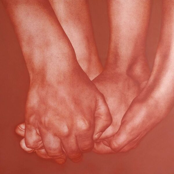 N°5 2019 Sanguine sur papier 110x125 cm Collection particulière