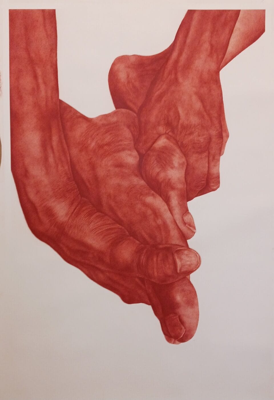 Big Reda 1 2023 Sanguine sur papier 108 x 166 cm 1